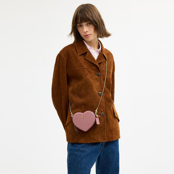 Coach Heart Crossbody Bag 14 With Charms - Picture 3 of 3